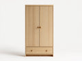 Armoire - Bois - 90 x 50 x 180 cm - Bois clair - Style scandinave