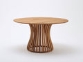 Table de jardin - Teck - 150 x 150 x 75 cm - Naturel - Style contemporain