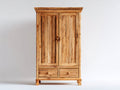 Armoire - Bois - 100 x 50 x 180 cm - Bois naturel - Style rustique