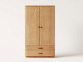 Armoire - Bois - 90 x 50 x 180 cm - Bois clair - Style scandinave